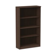 Alera Bookcase, 55, 4 Shelf, Espresso VA635632ES